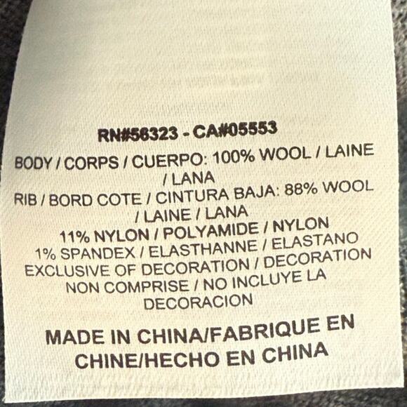 Tiger Woods Collection Men’s XL Gray Wool Golf Vest Windstopper Style - Picture 4 of 6